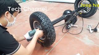 Jeep New Version p2: Rear axle and wheel