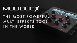 Video thumbnail for Meet the MOD Duo X: a modular universe at your fingertips by MOD Audio