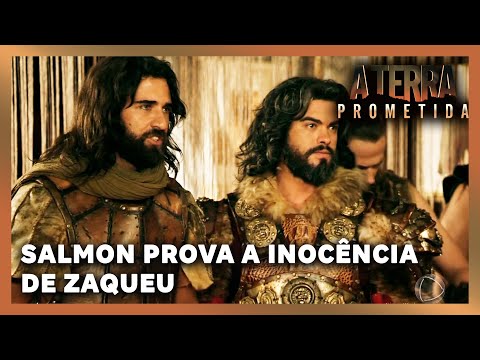 A TERRA PROMETIDA: Salmon encontra flecha que prova inocência de Zaqueu