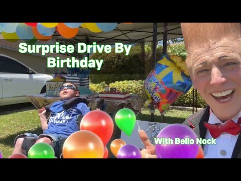 Surprise Drive-By Birthday by Bello Nock (Social Distance Party)