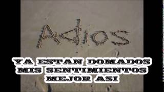 la despedida manu chao con letra