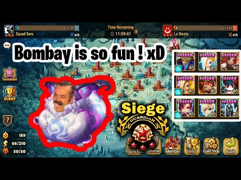 G3 SIEGE - 1v1 - Zquad Sero v La Siesta (Summoners War)