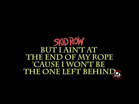 Skid Row - Slave to the Grind (Lyrics)