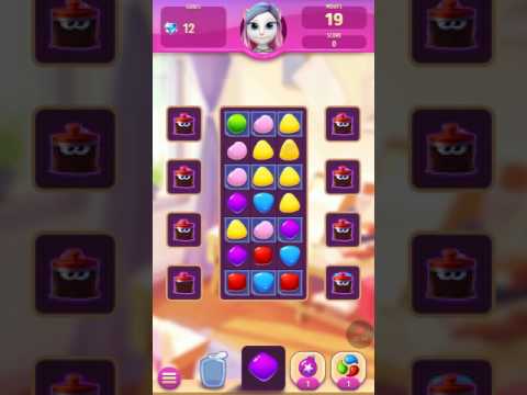 Talking Angela Color Splash Level 78