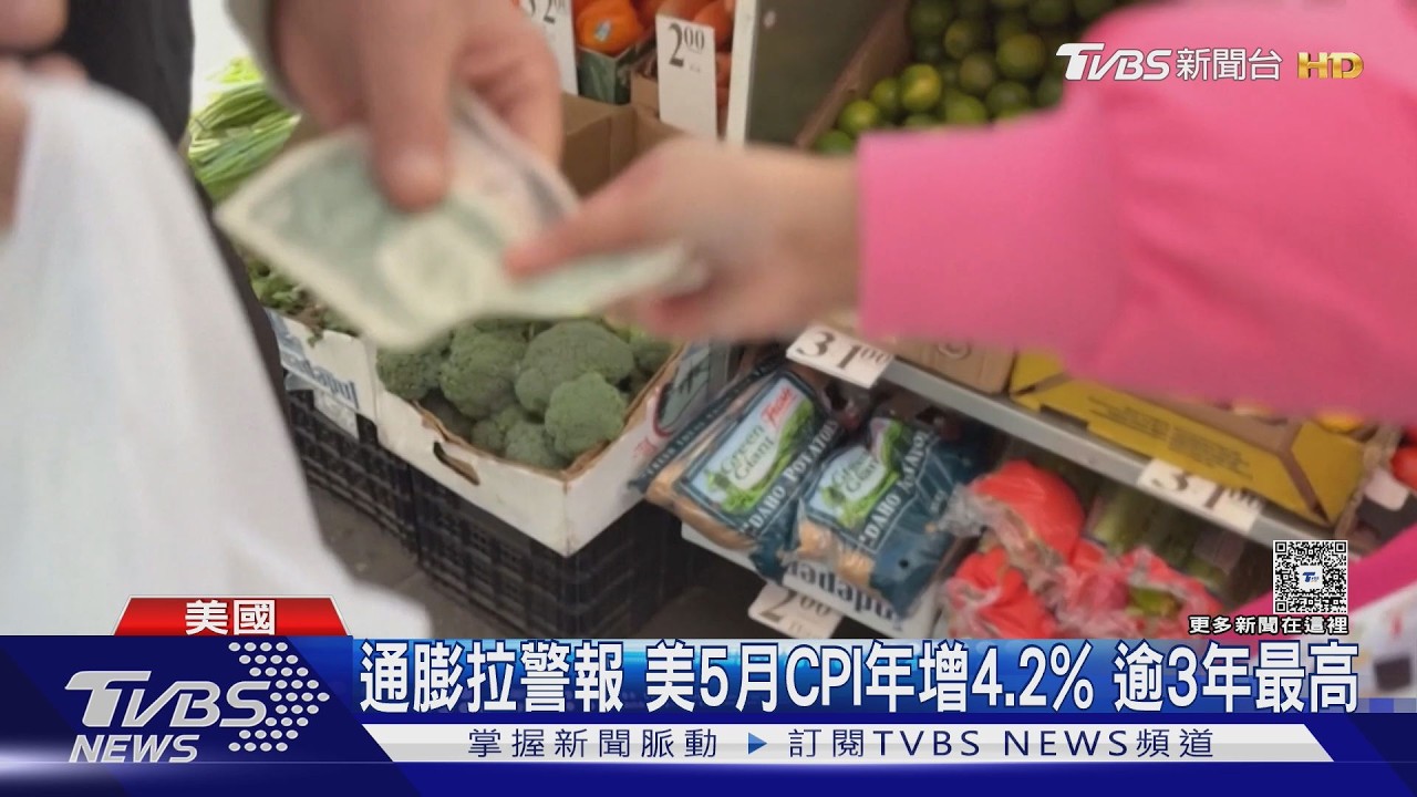 影音／通膨拉警報！道瓊跌破5萬點　美5月CPI年增4.2%　逾3年最高