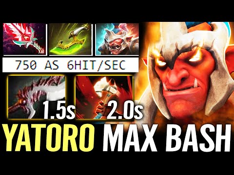 🔥 YATORO Troll Warlord 750 AS 6HIT/SEC — MAX BASH Abyssal + Ensnare 100% Storm Counter Dota 2 Pro
