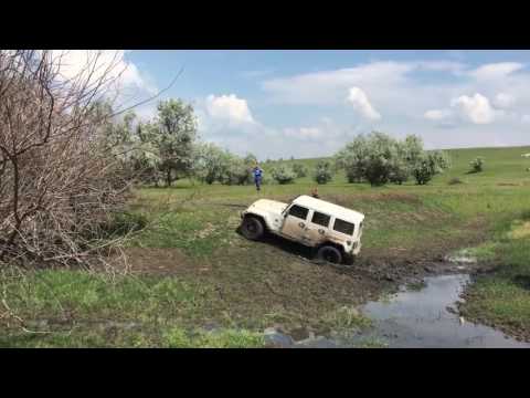 Toyota FJ Cruiser vs Jeep Wrangler Rubicon 4х4, 4WD, полный привод, на бездорожье, бездорожье Одесса