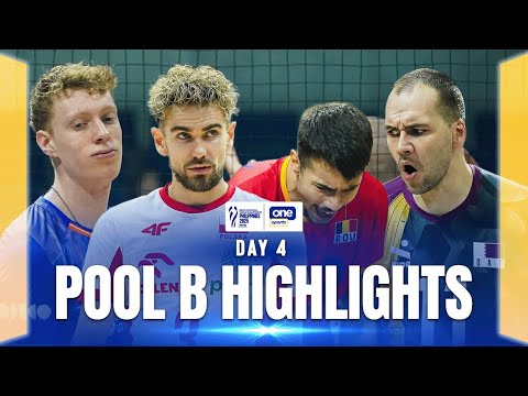 POOL B HIGHLIGHTS | 2025 FIVB MEN’S WORLD CHAMPIONSHIP | SEPT. 15, 2025