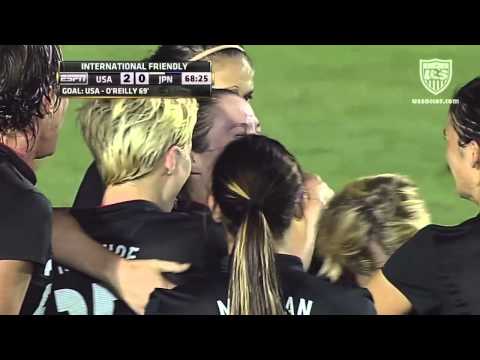 WNT vs. Japan: Heather O'Reilly Goal - May 18, 2011
