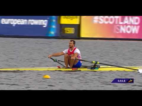 Men's Single Sculls Heat 3 European Rowing Championship 2018