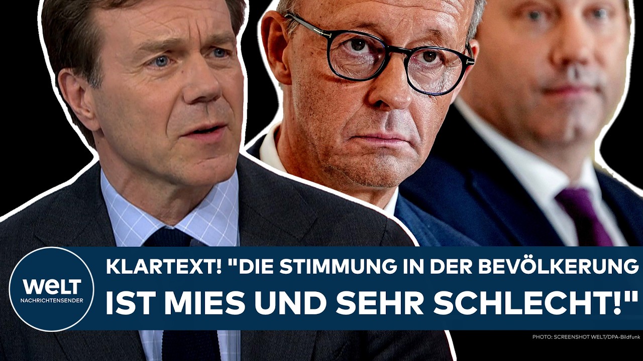DEUTSCHLAND: Klartext! "Die Stimmung in der Bevölkerung ist mies und sehr schlecht!"