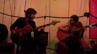 Andres Rot Bass Solo with Eleonora Bianchini & Marcelo Woloski, live in New York Oct '09