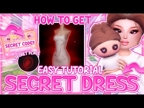 *EASY TUTORIAL* HOW TO GET THE SECRET LANA STITCH DRESS IN DRESS TO IMPRESS! *SECRET CODE!* | Roblox