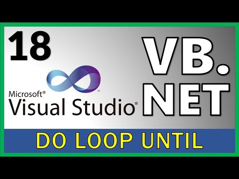 Curso Visual Basic Net 18 Do Loop Until