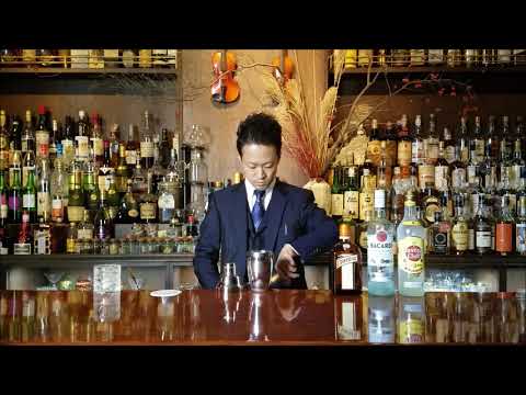 Cocktail making 【 BETWEEN THE SHEETS 】Aslun style cocktail making movie in Japan ☆