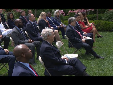 Trump Delivers Remarks and Signs an Executive Order on Safe Policing for Safe Communities 6/16/2020