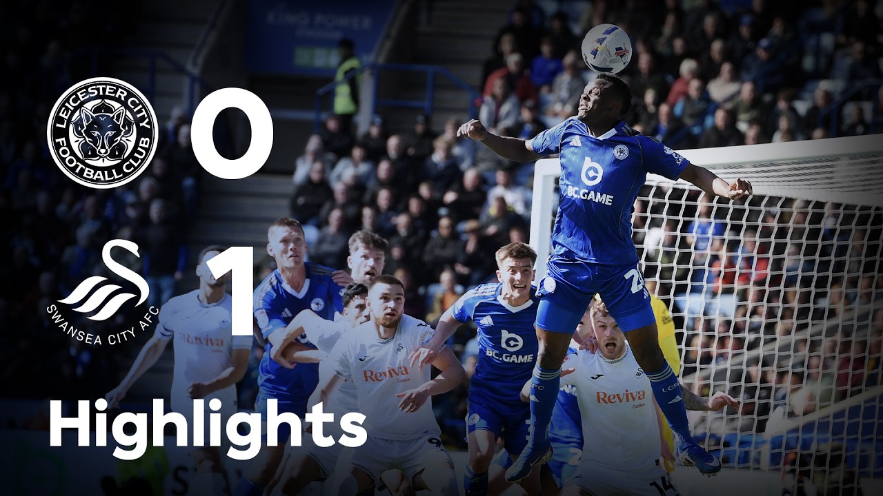 Leicester City vs Swansea City Highlights