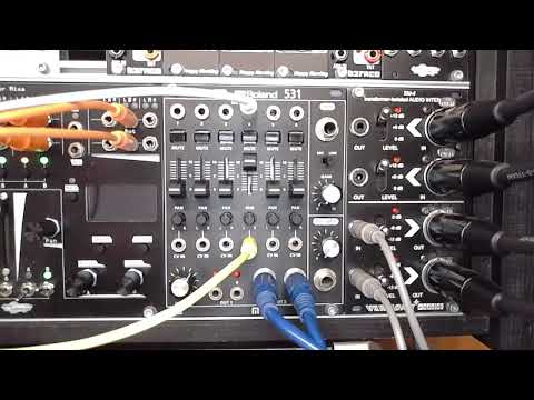 Roland System-500 531 Eurorack Mixer - Black image 13