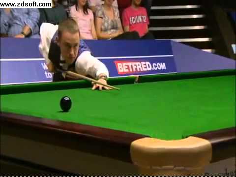 Stephen Hendry   Exhibition Shot   World Championship 2009   YouTube