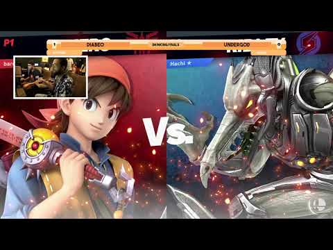 Smashing Barrels 2nd Sip Drinking Finals — Diabeo (Ridley) [W] vs Undergod (Hero/Yoshi) [L]