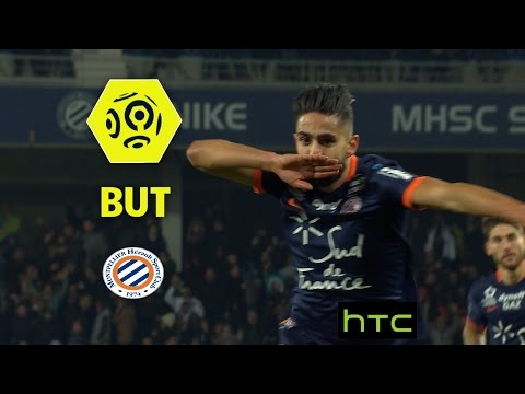 But Ryad BOUDEBOUZ (80') / Montpellier Hérault SC - Paris Saint-Germain (3-0) -  / 2016-17