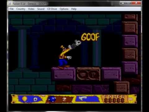 Goofy's Hysterical History Tour Megadrive