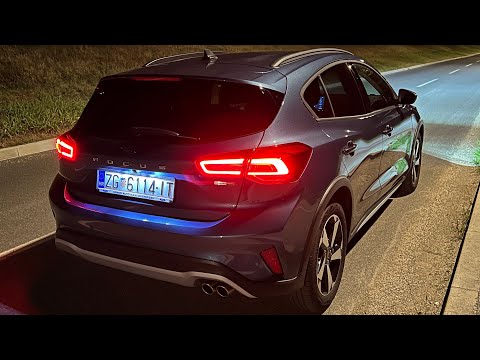 Neuer FORD FOCUS 2023 bei Nacht – VERRÜCKTER Touchscreen, LED-Leuchten & Details