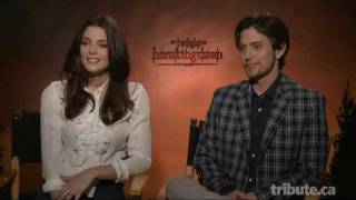Ashley Greene &amp; Jackson Rathbone Interview - The Twilight Saga: Breaking Dawn - Part 1