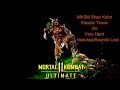Mortal Kombat 11 Ultimate MKSM Shao Kahn Klassic Tower On Very Hard No Matches Rounds Lost