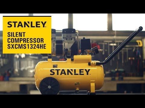 Silent compressor 24 liters - SXCMS1324HE - STANLEY_EN