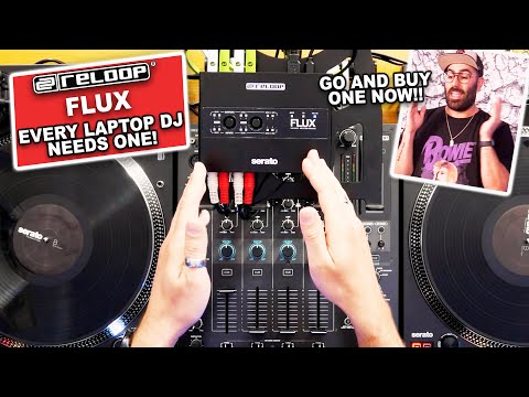 The Reloop Flux audio interface - Never buy a new mixer again! #TheRatcave
