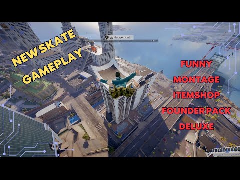 skate, funny, montage, founder packs deluxe & itemshop,