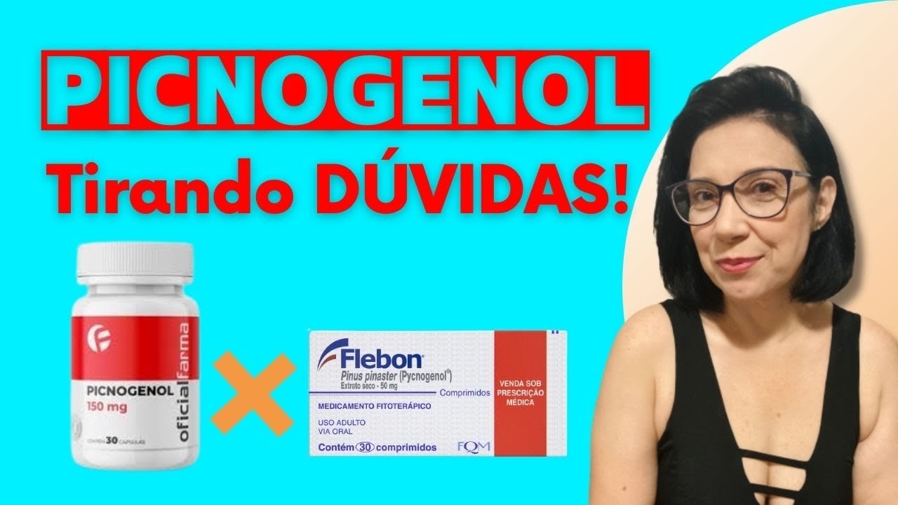 PICNOGENOL ACABA com as MANCHAS, MELASMA na PELE, RUGAS e VARIZES ! MARAVILHOSO !!!