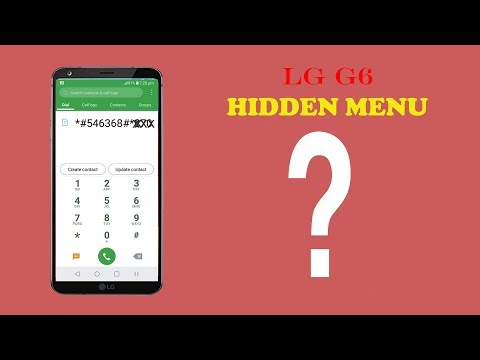 LG G6 H870DS Thinq Secret Service Menu, You don't know