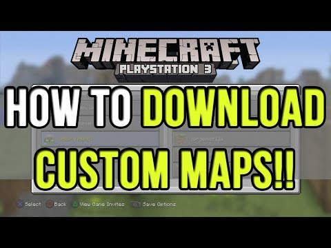 Puredominace - Secret trick to getting custom maps on Minecraft, PS3!