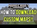 How to Download Custom Maps on Minecraft PS3 ...