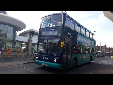 ON THE X12!!!! LJ55 BTU/7417-Arriva Arriva North East Volvo B7TL/ALX 400