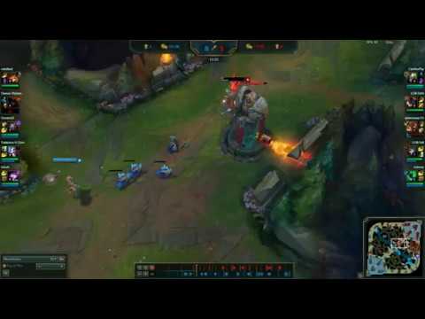 Random Lol Moments in slowmotion Part 1: Jinx vs Corki