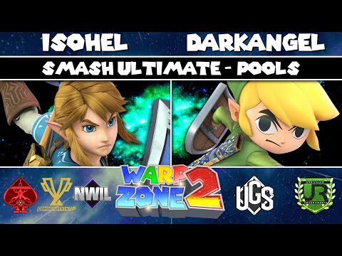 Warp Zone 2 Winners Top 64 Qualifier - isohel (Link) vs DarkAngel (Toon Link) - Smash Ultimate