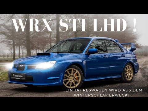 Impreza WRX STi Hawkeye als Linkslenker. Ein Jahreswagen wird aus dem ewigen Winterschlaf geholt!