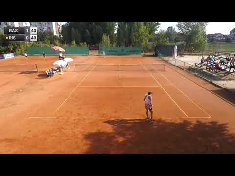 Mia Ristic [8] - Anastasia Gasanova | W40 Pazardzhik 2023 Round of 32