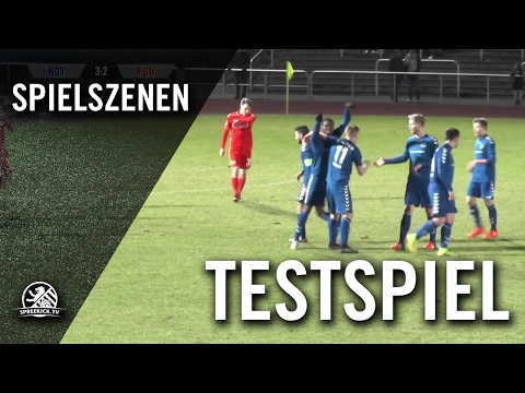 FC Hertha 03 Zehlendorf - 1. FC Union Berlin (Testspiel) - Spielszenen | SPREEKICK.TV
