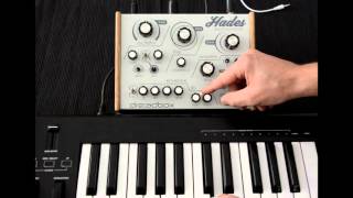 Video thumbnail for Dreadbox HADES Bass Synthesizer by Dreadbox