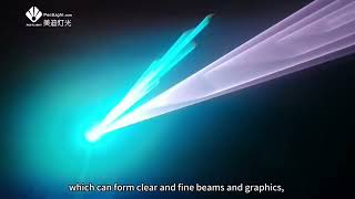 10W full color laser moving head light