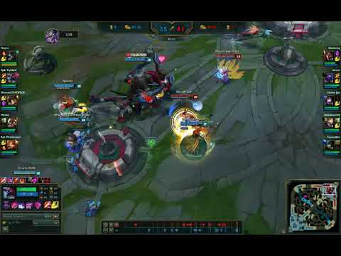 League of legends Chogath 1 shot 2000 true damage!!!!!