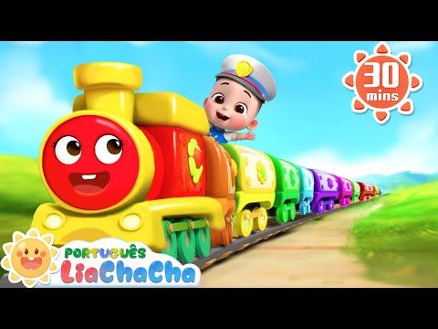 Tchu Tchu, Lá Vem o Trenzinho | LiaChaCha em Português - Músicas Infantis