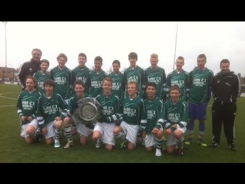 Doelpunt 1-0 SHH Herten C1 - Budel C1 13 april 2013 00086