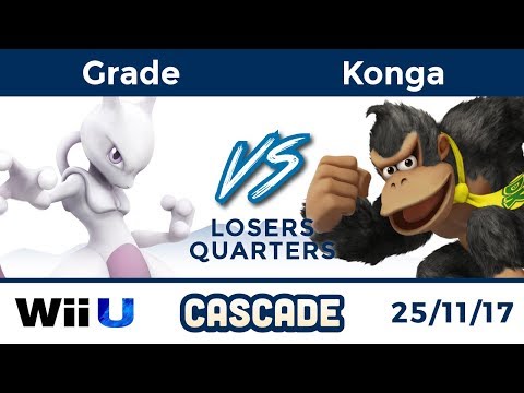 Cascade Singles: LR6 - Grade (Mewtwo) vs KoL|Konga (Donkey Kong)