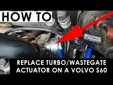 Volvo S60 T5 How to Replace Turbo/Wastegate Actuator