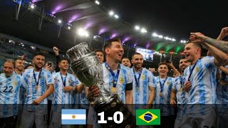 The day Messi won his FIRST TROPHY with Argentina